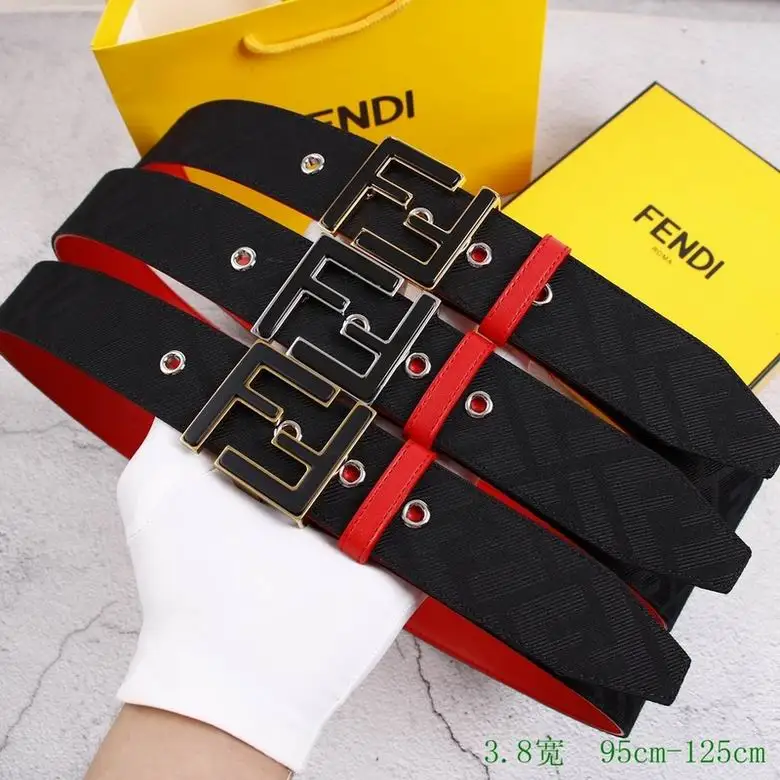 Fendi Belt 38mmX95-125cm 7D119